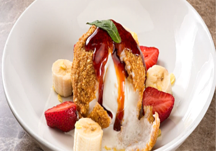 GFJGHCKJKÑ HELADO TEMPURA