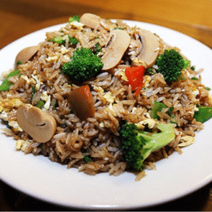 ARROZ CHAUFA VEGETARIANO