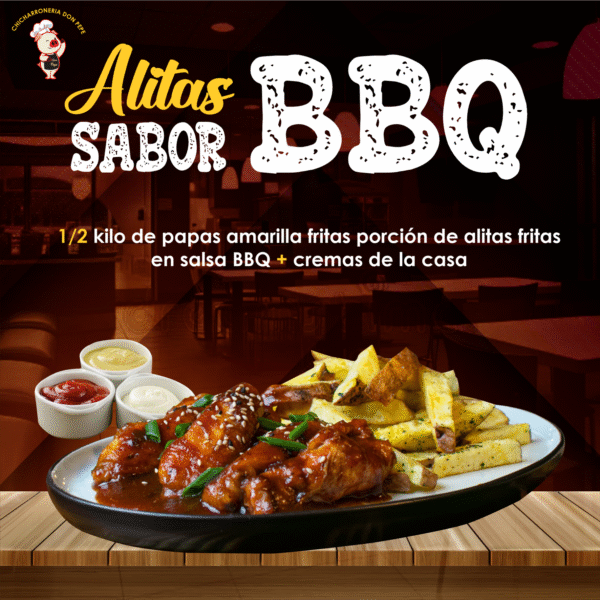 GHFJ ALITAS SABOR BBQ